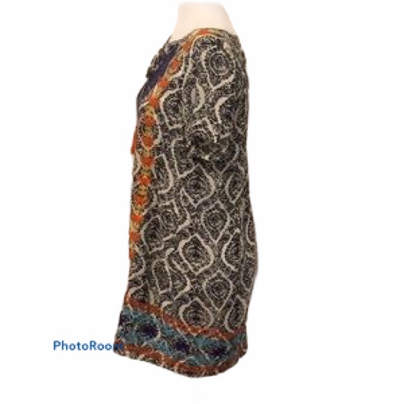 THML Anthropologie Boho Dress With Embroidery Sz S - Picture 4 of 8